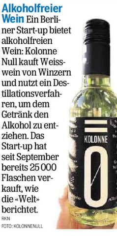 "ALKOHOLFREIER WEIN" (20 MINUTEN)