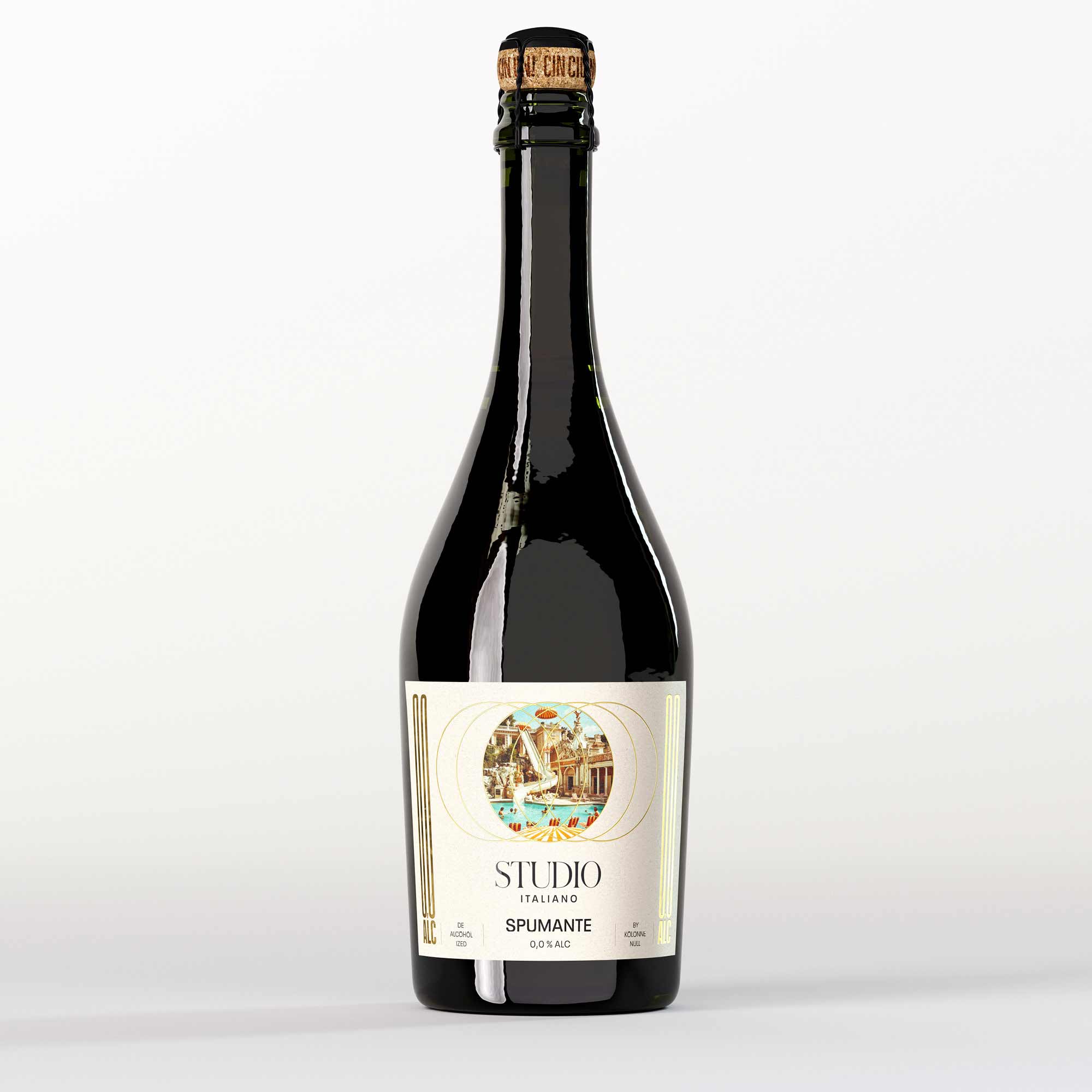 Spumante – Studio Italiano, alkoholfreier Sekt von Kolonne Null